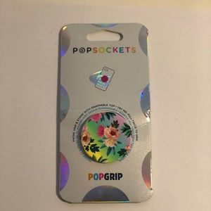 Floral pop socket